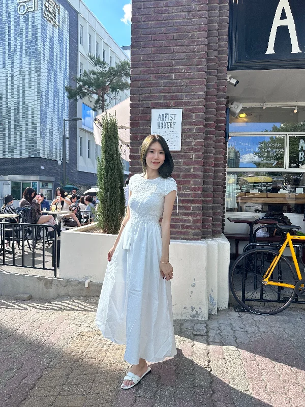 Cotton Stylin Maxi Dress with bags