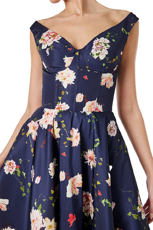 Floral Off the Shoulder Dress