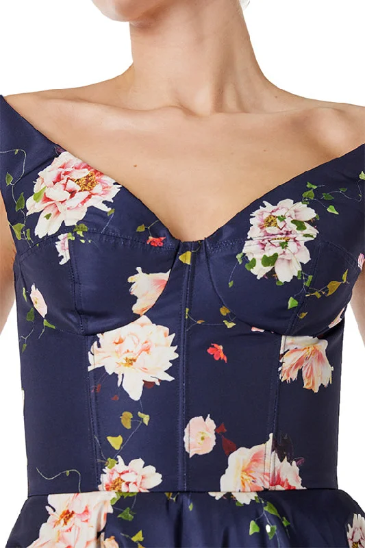 Floral Off the Shoulder Dress