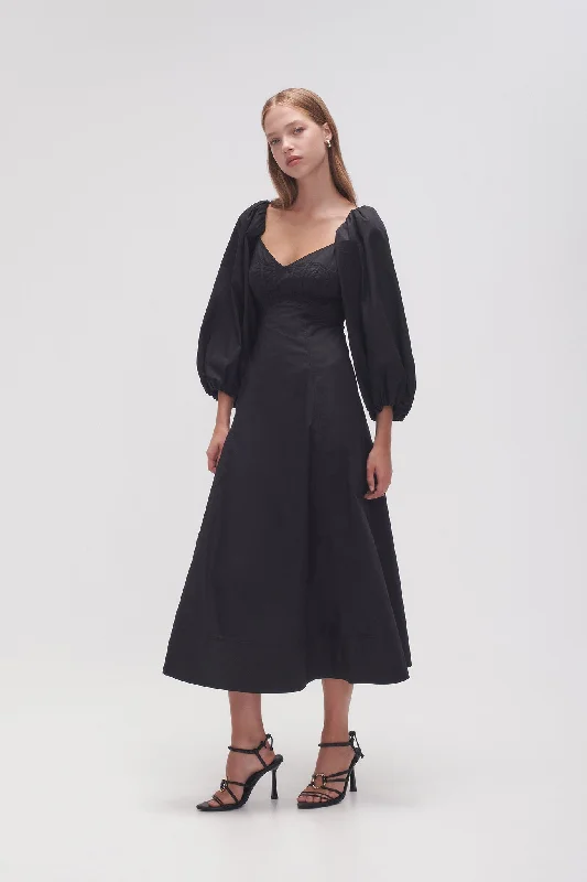 Hester Corsetted Midi Dress