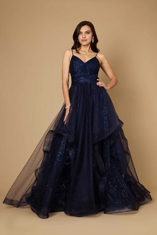 Dylan & Davids Sparkling Long Formal Ball Gown