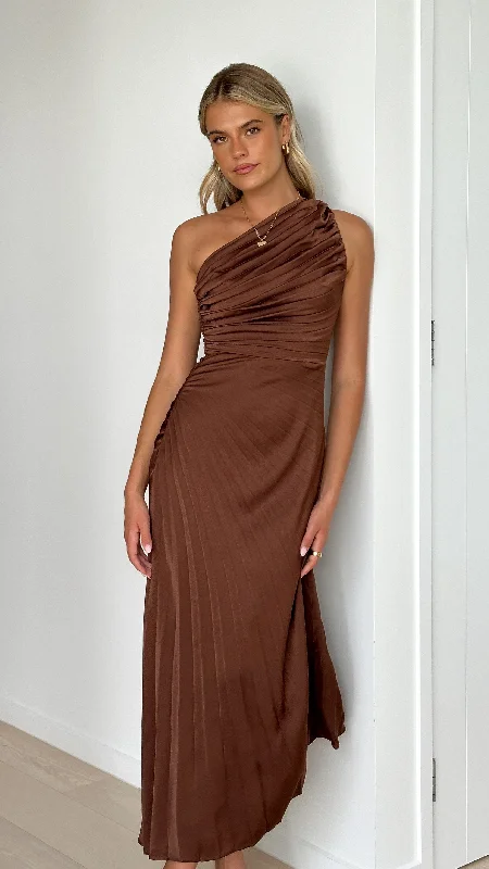 Marissa Maxi Dress - Chocolate