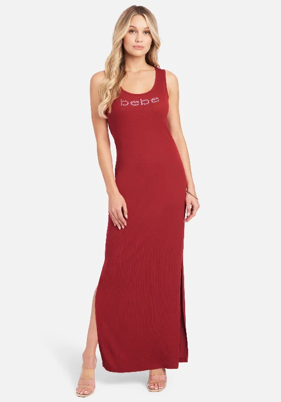 Maxi Logo Dress