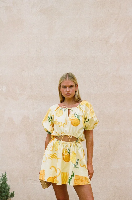 Milo Dress - Amalfi Citrus