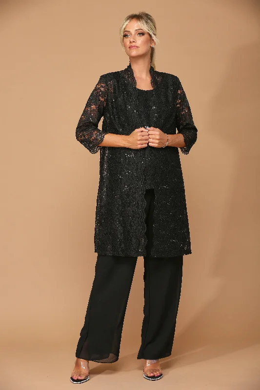 Mother of the Bride Long Jacket Pant Suit Sale