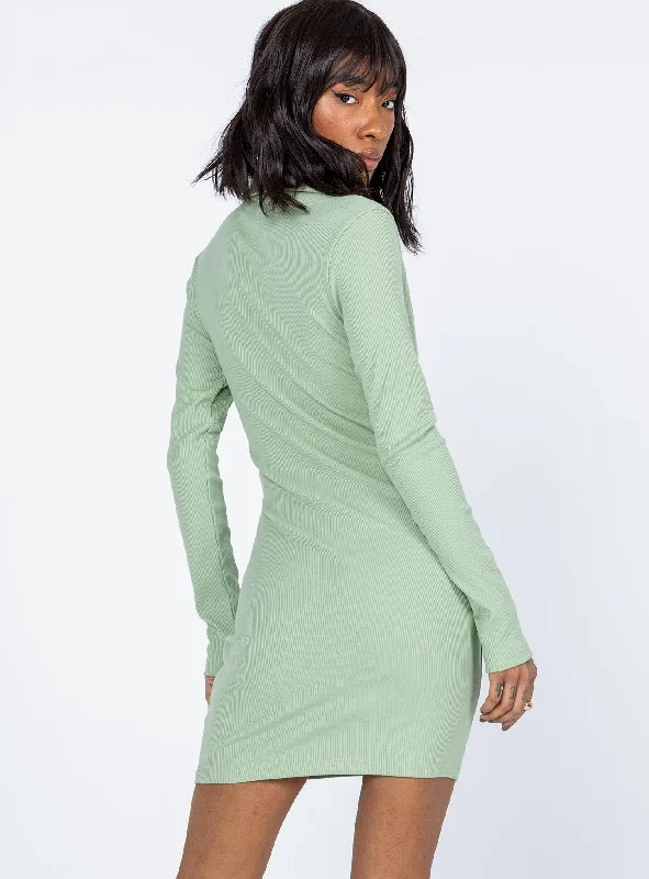 Neveah Mini Dress Green