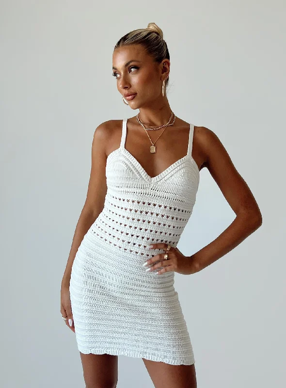 Finn Mini Dress White