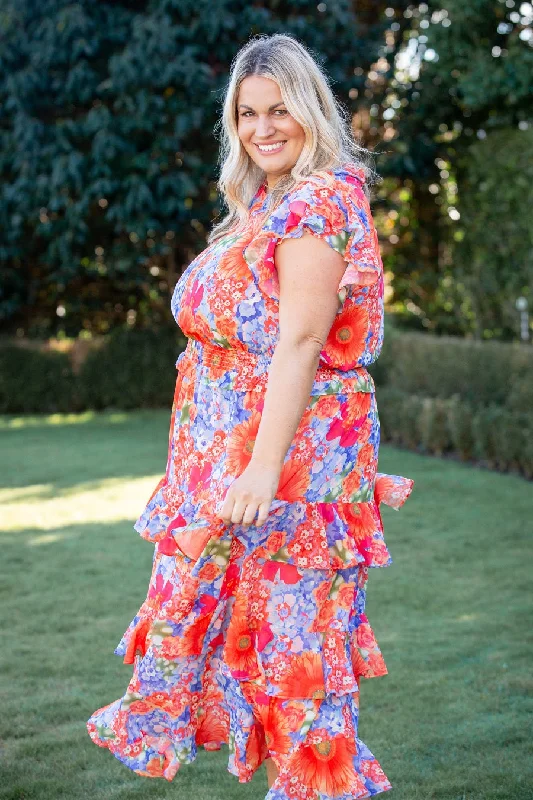 Odette Maxi Dress Floral