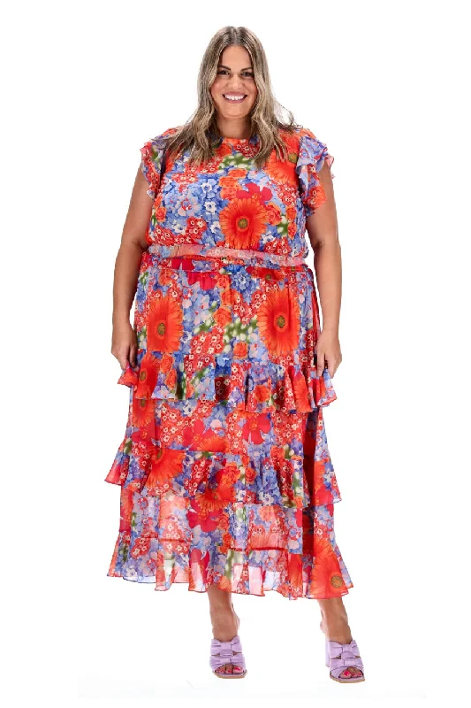 Odette Maxi Dress Floral