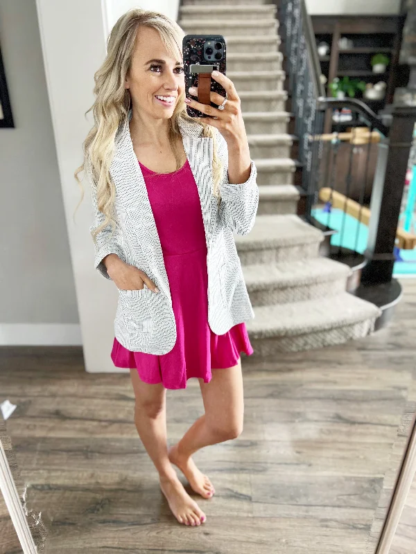 Think Pink Sleeveless Skort Dress