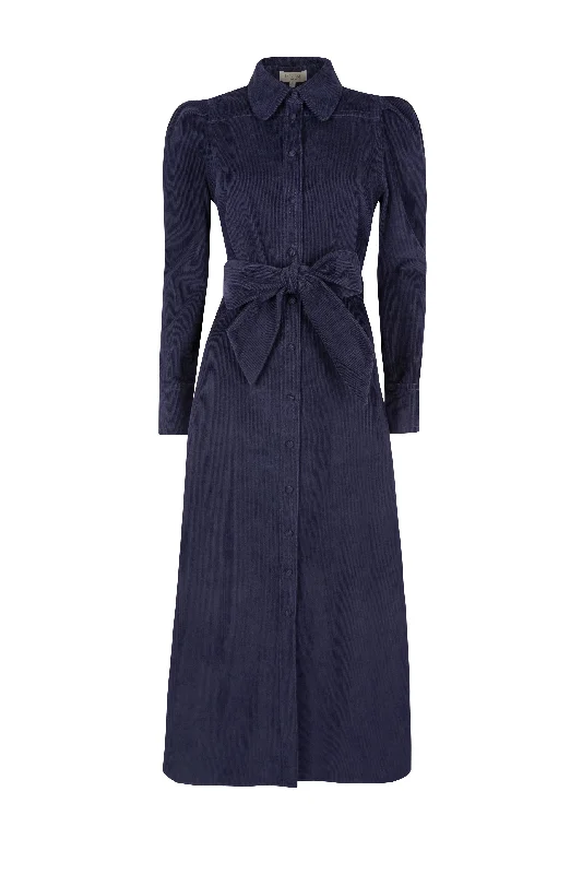 Valerie Navy Dress