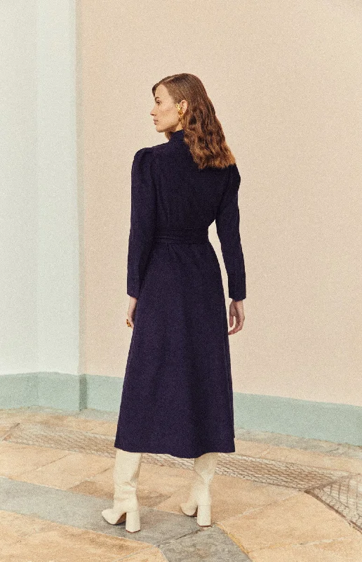 Valerie Navy Dress