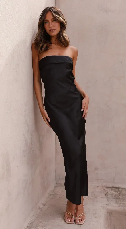 Gisele Maxi Dress - Black