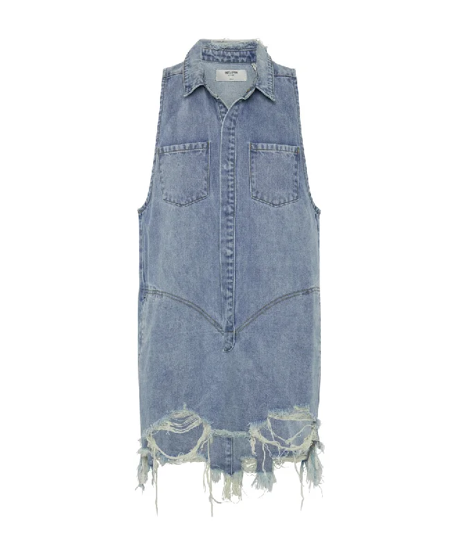 HENDRIXE BRAXTON DENIM DRESS