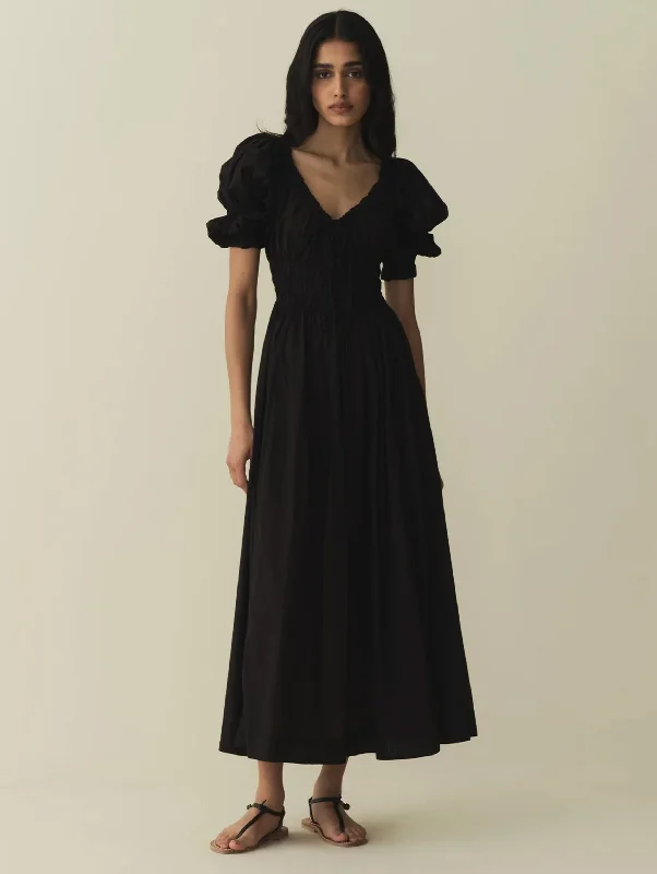 Ischia Dress in Black