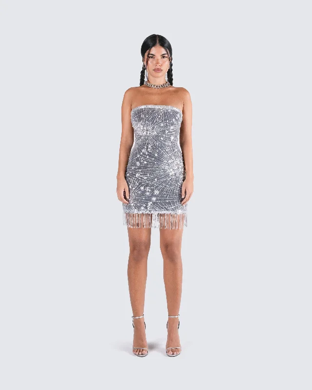 Jocelyn Black Sequin Mini Dress