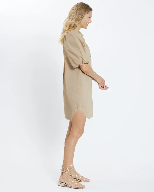 Lovey Dress - Cotton Stretch Poplin