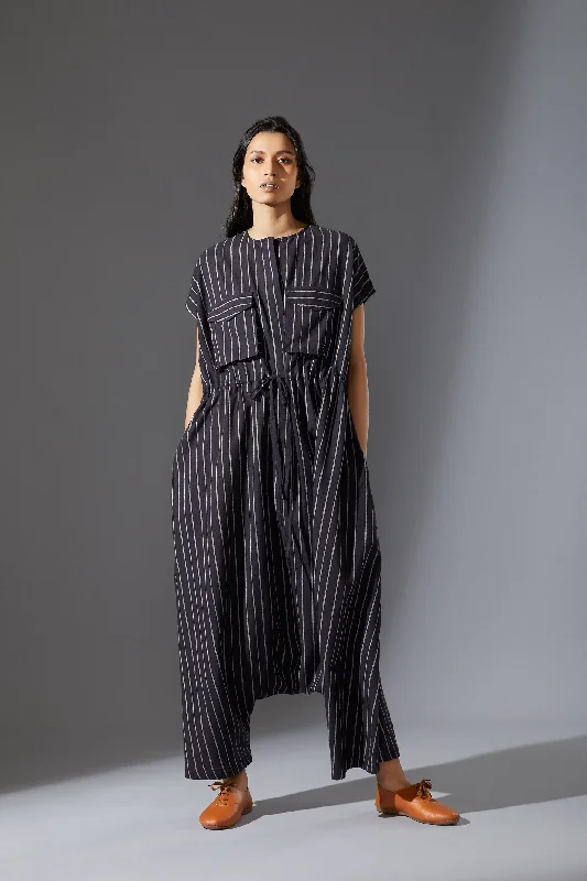 MATI SAFARI JUMPSUIT-AWBLACK