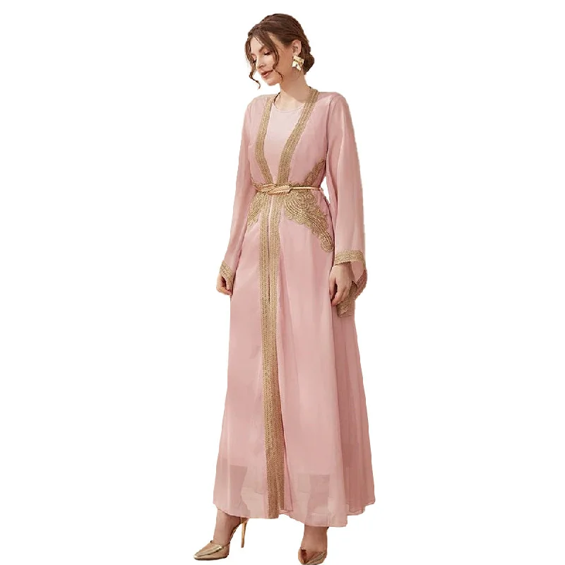 NiDELL XF-T-21918 Fashion Women's Wear . New Muslim Arab Dress Middle East Dubai Women's Suit