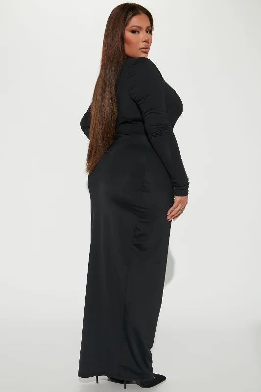 Noelle Maxi Dress - Black