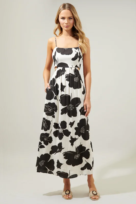 Siesta Cut Out Maxi Dress