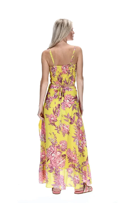 Jessie Floral Wrap Skirt