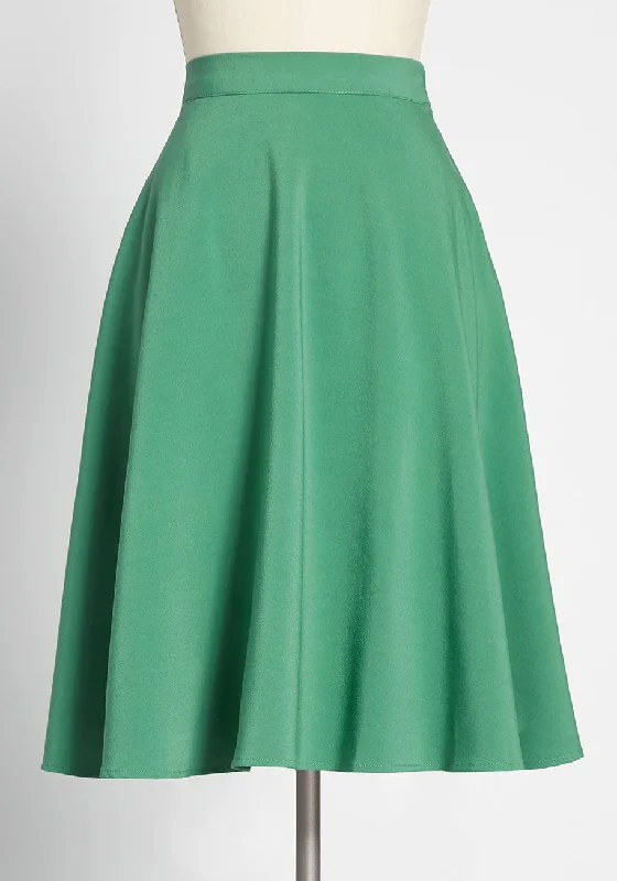 Just This Sway A-Line Skirt