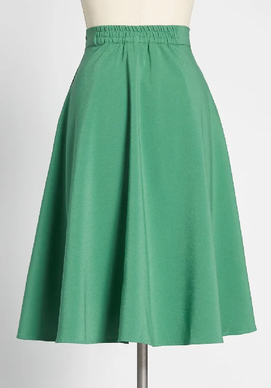 Just This Sway A-Line Skirt