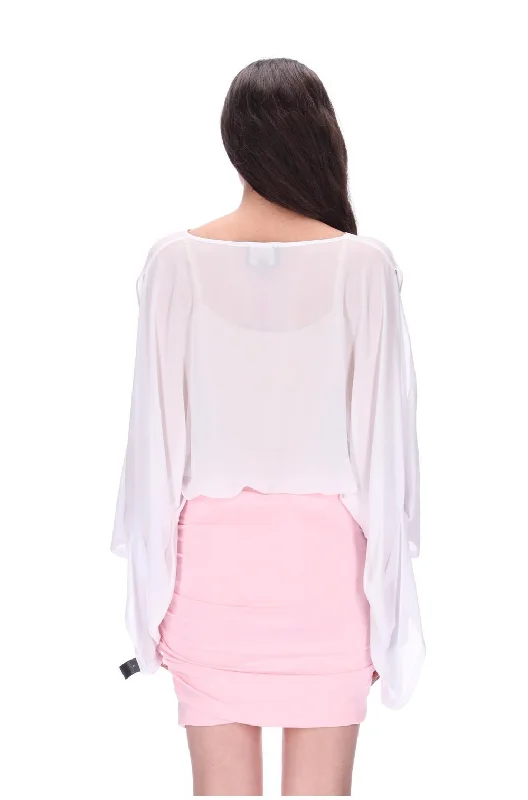 Meow Skirt Short Light Pink