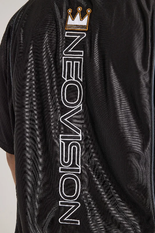 Neovision Money Talks V Neck Jersey Black