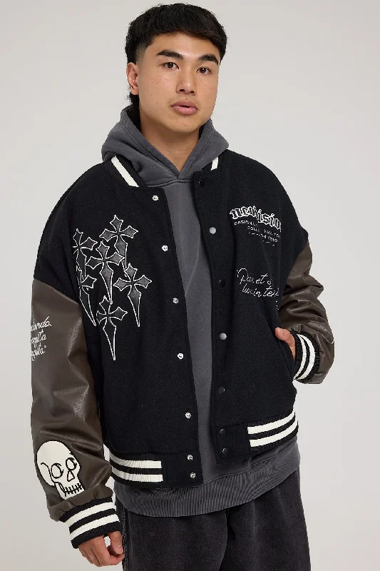 Neovision Omen Varsity Jacket Black