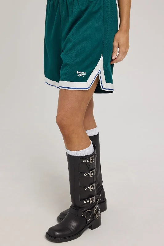 Reebok Team Short Collegiate Green