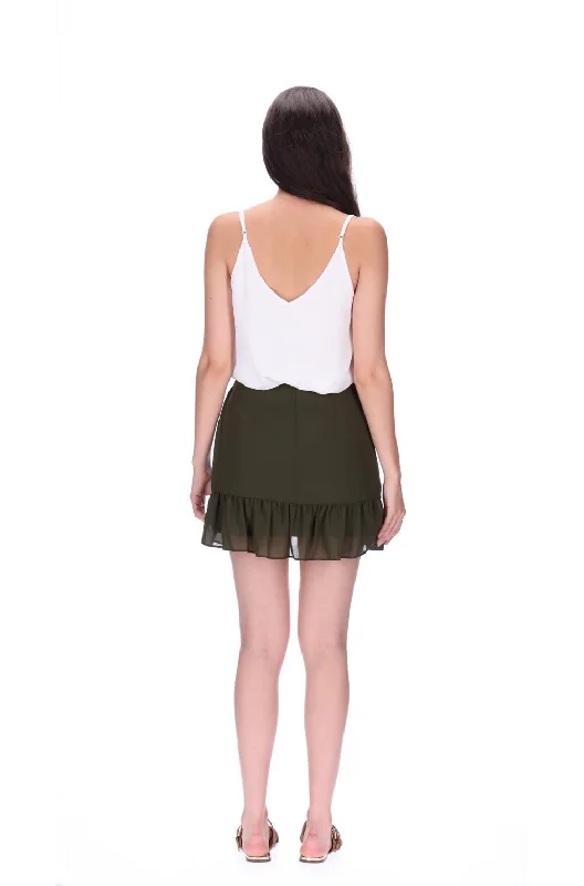 Brittney Skirt Khaki