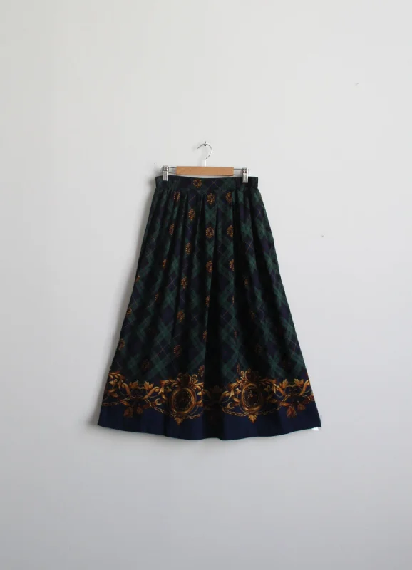 equestrian midi skirt